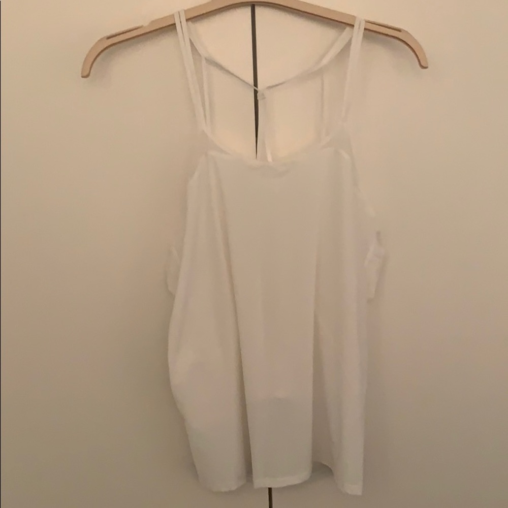 White Lululemon Tank - Size 8